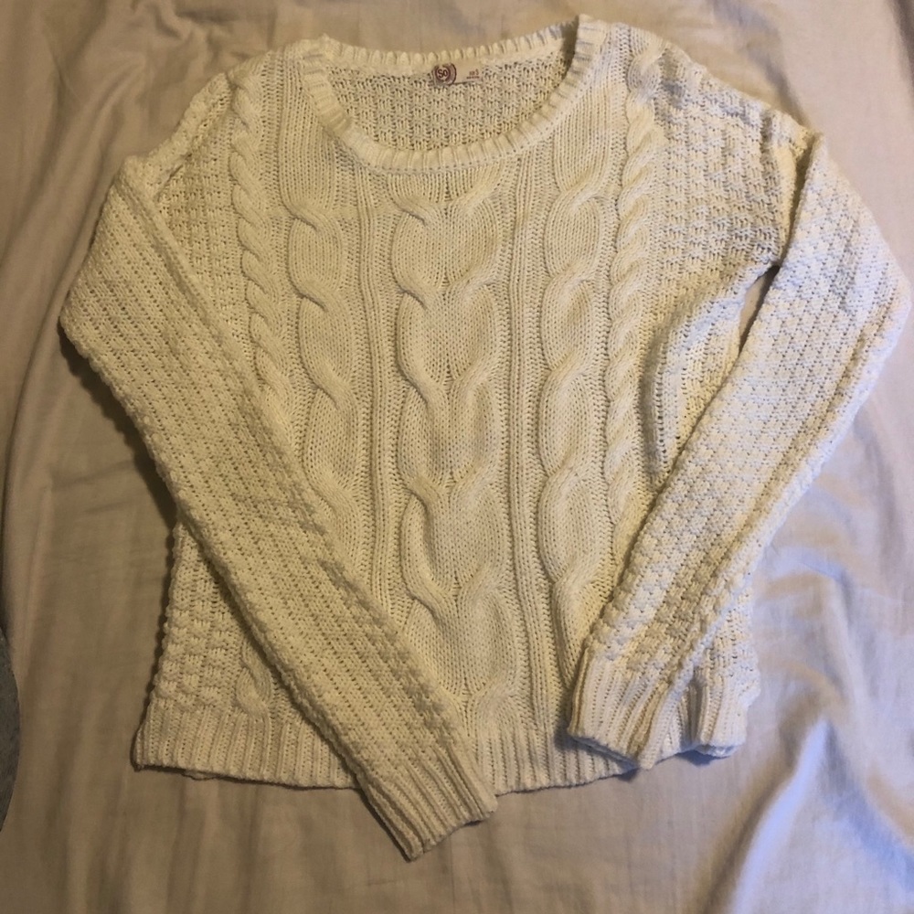 White sweater